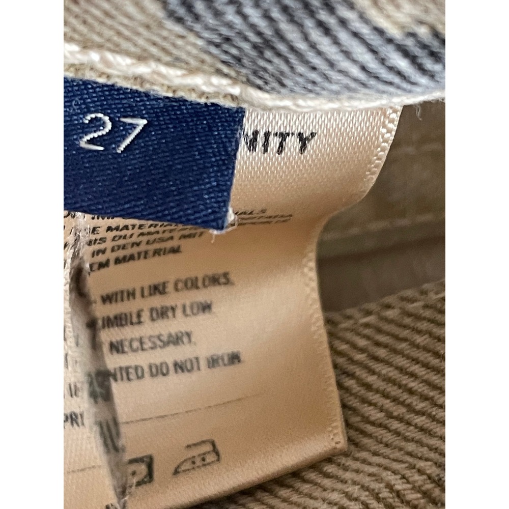 NEW Citizens of Humanity Barrel Darted Horseshoe Jeans Sz 27 Tan Leopard Safari - Picture 8 of 12